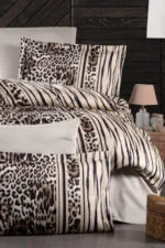 Постільна білизна First Choice Cotton Satin  160 х 220 см Leopard Brown — изображение 2