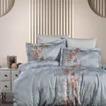 Постільна білизна First Choice Cotton Satin  160 х 220 см Albert Grey