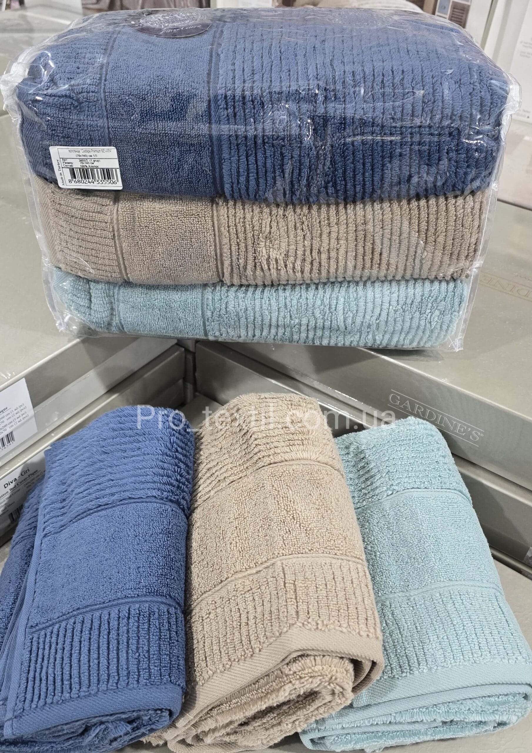16 Набір махрових рушників Cestepe Premium Microcotton 70 x 140 см NEVARA 3 — изображение 1