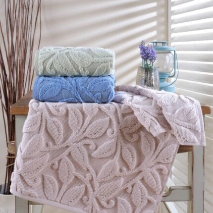 Набір махрових рушників Cestepe Premium Microcotton 70 x 140 см Yaprak 1