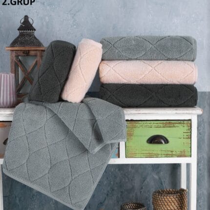 Набір махрових рушників Cestepe Premium Microcotton 70 x 140 см VOLI 2