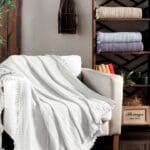 Вафельне простирадло First Choice Sole 220×240 см. White