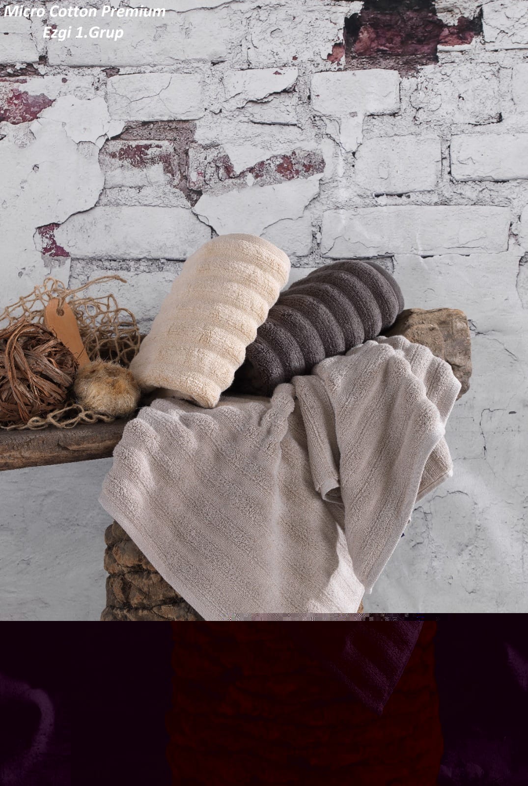 5 Набір махрових рушників Cestepe Premium Microcotton 70 x 140 см EZGI 1 — изображение 1