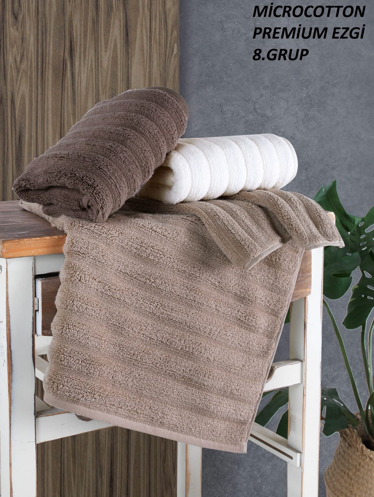 6 Набір махрових рушників Cestepe Premium Microcotton 70 x 140 см EZGI 8 — изображение 1