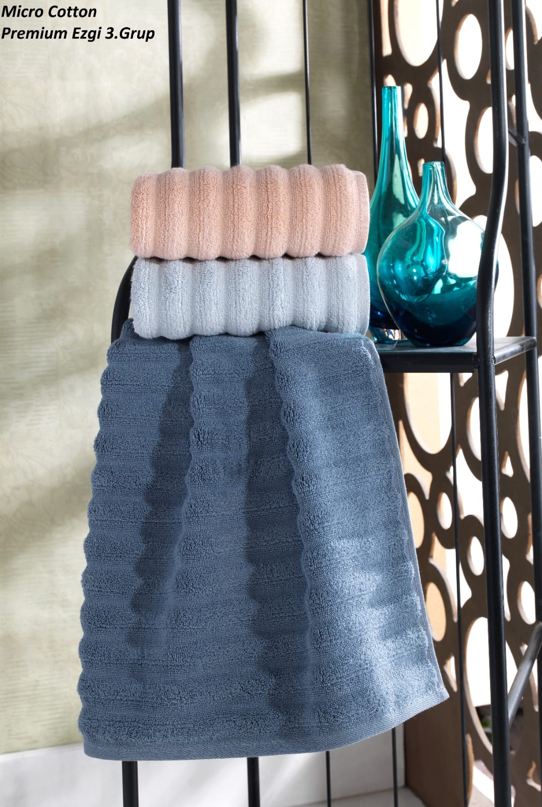 7-1-1 Набір махрових рушників Cestepe Premium Microcotton 50 x 90 см EZGI 3 — изображение 1