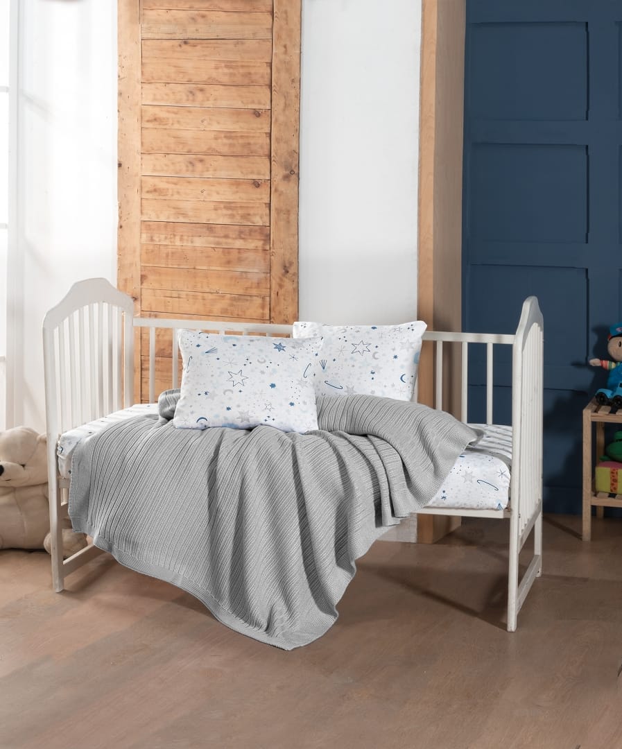 BNC-216 Постільна білизна для новонароджених First Choice Baby Excellent Set Grey