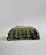 Постільна білизна Limasso Stonewashed Exclusive Ranforce 200 х 220 см Capulet Olive — изображение 3