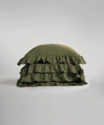 Постільна білизна Limasso Stonewashed Exclusive Ranforce 200 х 220 см Capulet Olive — изображение 4
