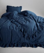 Постільна білизна Limasso Stonewashed Exclusive Ranforce 200 х 220 см Dress Blue — изображение 3