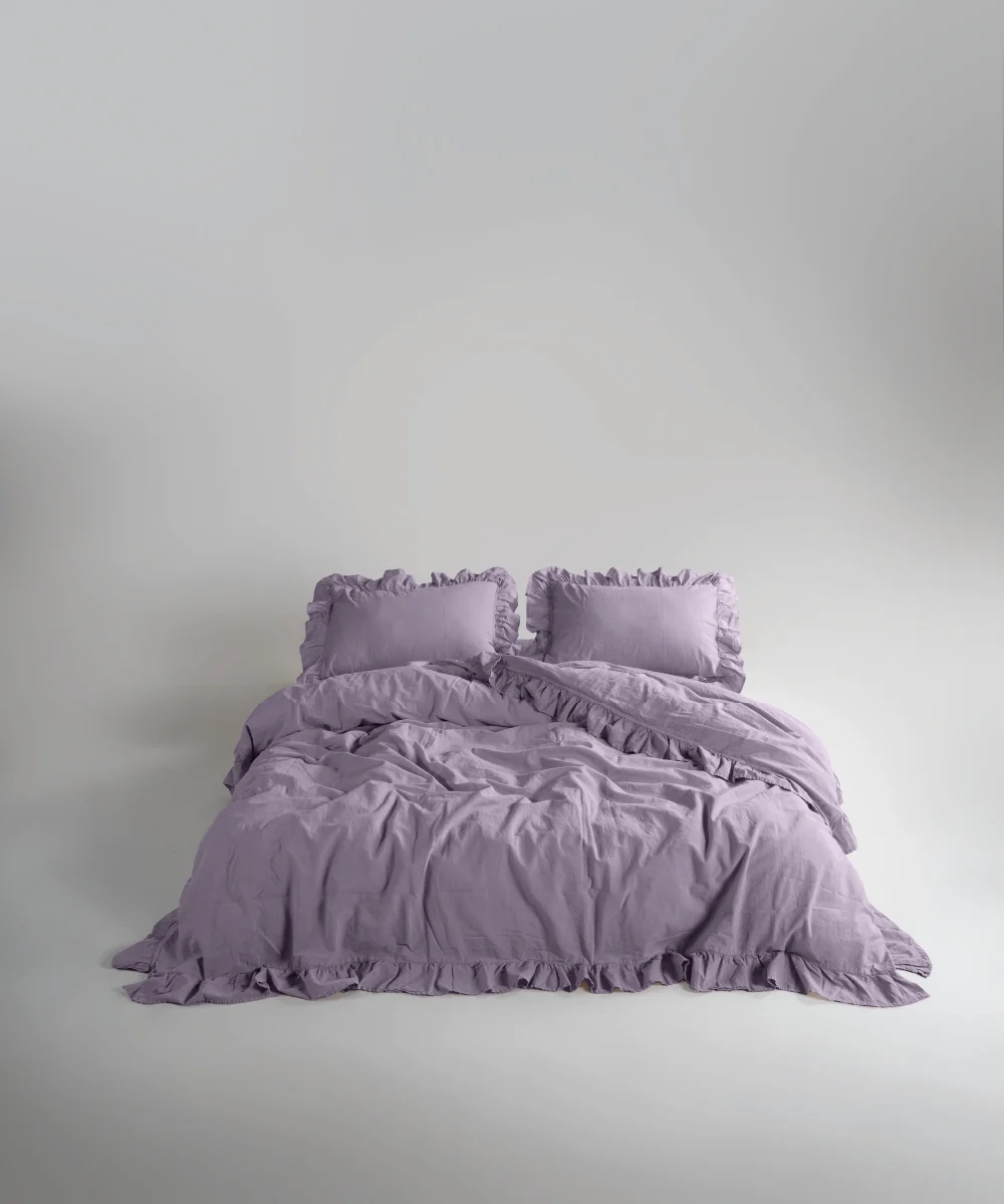 Постільна білизна Limasso Stonewashed Exclusive Ranforce 160 х 220 см сімейний Natural Violet Постільна білизна Limasso Stonewashed Exclusive Ranforce 160 х 220 см сімейний Natural Violet купити онлайн по вигідній ціні