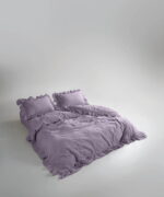 Постільна білизна Limasso Stonewashed Exclusive Ranforce 160 х 220 см Natural Violet — изображение 2