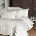 Постільна білизна La Romano Premium Satin 160х220 см Rodel Cream полуторна