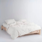Постільна білизна Limasso Stonewashed 160 х 220 см сімейний Point Snow White купити