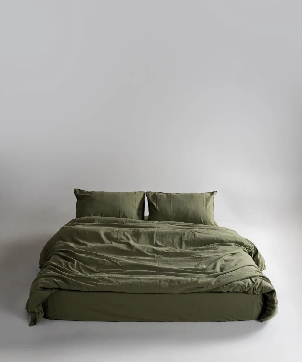 Постільна білизна Limasso Stonewashed Ranforce 160 х 220 см сімейний Capulet Olive Постільна білизна Limasso Stonewashed Ranforse 160 х 220 см сімейний Capulet Olive