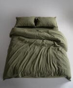 Постільна білизна Limasso Stonewashed Ranforce 200 х 220 см Capulet Olive — изображение 2