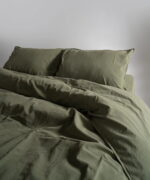 Постільна білизна Limasso Stonewashed Ranforce 200 х 220 см Capulet Olive — изображение 4