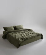 Постільна білизна Limasso Stonewashed Ranforce 200 х 220 см Capulet Olive — изображение 3