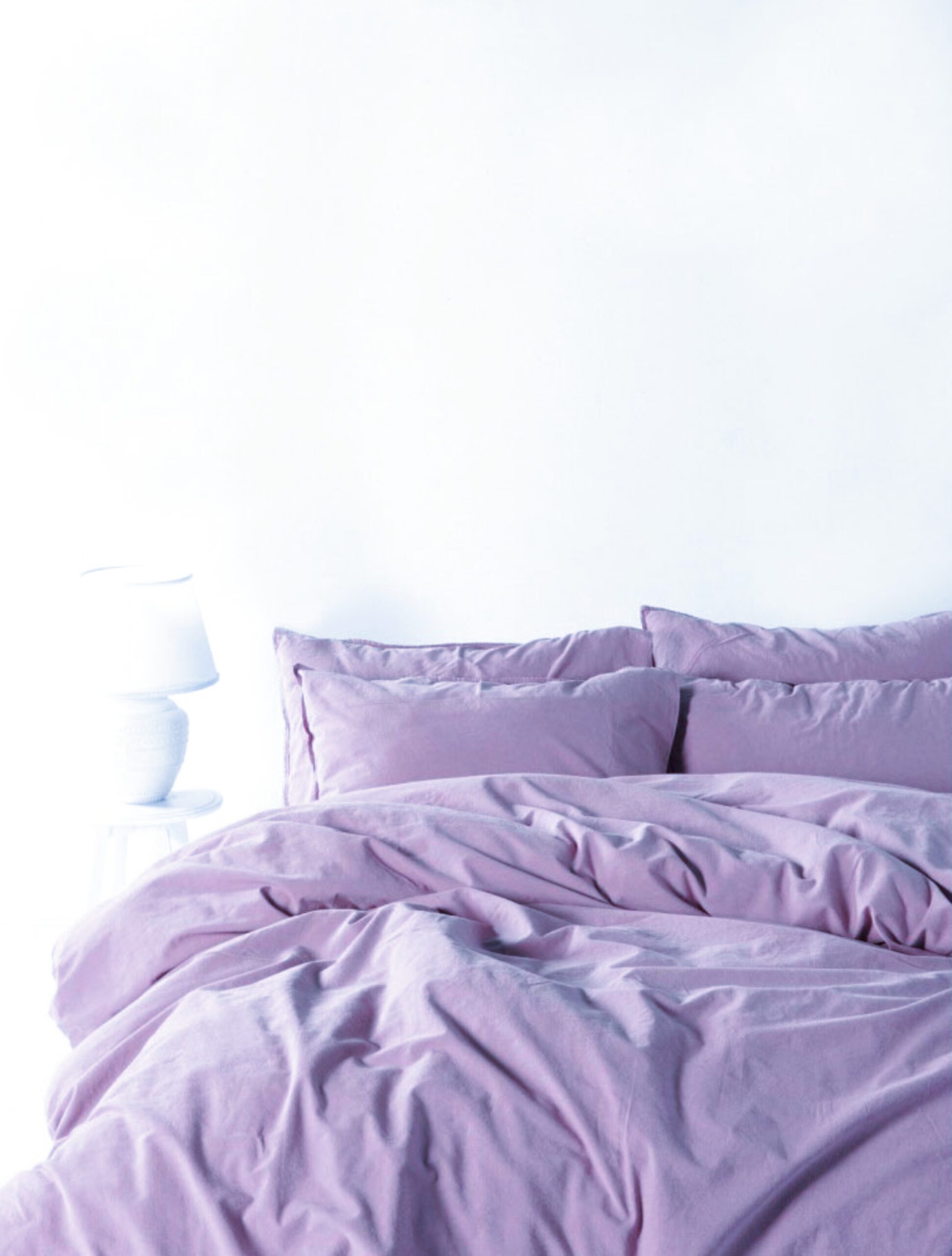 Постільна білизна Limasso Stonewashed Ranforce 160 х 220 см сімейний Natural Violet Постільна білизна Limasso Stonewashed Ranforse 160 х 220 см сімейний Natural Violet
