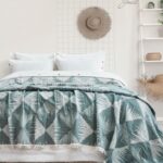 Муслінове покривало Saheser Dolce 240 х 260 см. Yesil
