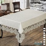 Велюрова скатертина Haspen Asel 160x220 см купити