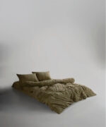 Постільна білизна Limasso Stonewashed 200 х 220 см Cassandra Olive - Зображення 2