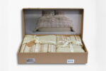 Постільна білизна Limasso Stonewashed 200 х 220 см Coastal Trio Oxford Tan - Зображення 5