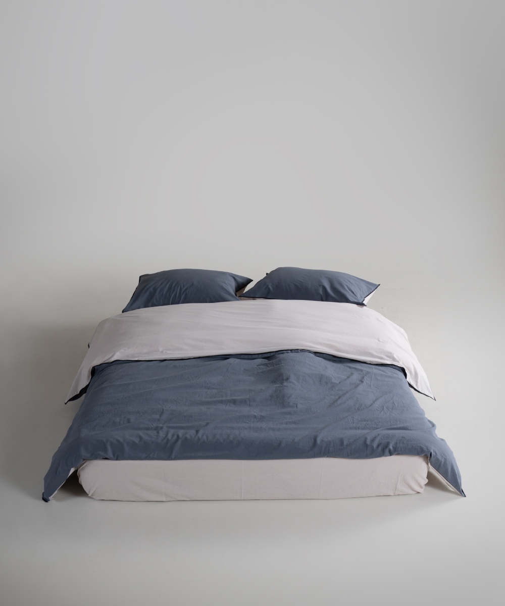 Постільна білизна Limasso Stonewashed Essualte 200 х 220 см Natural Cream-Natural Grey Постільна білизна Limasso Stonewashed Essualte 200 х 220 см Natural Cream-Natural Grey