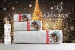 Подарунковий новорічний набір рушників La Maison Hola