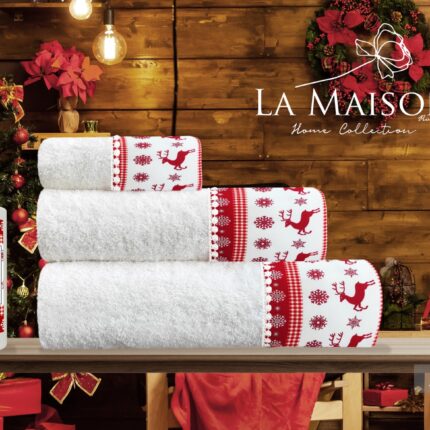 Подарунковий новорічний набір рушників La Maison Joyy