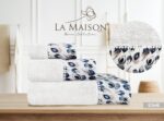 Подарунковий набір рушників La Maison Esme Ekru з ароматом