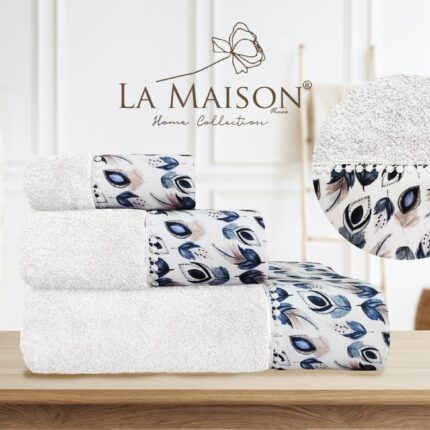 Подарунковий набір рушників La Maison Esme Ekru з ароматом