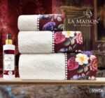 Подарунковий набір рушників La Maison Vinta з ароматом — изображение 2