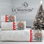 Подарунковий новорічний набір рушників La Maison Lori