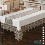 Велюрова скатертина Haspen Seher 160x220 см купити