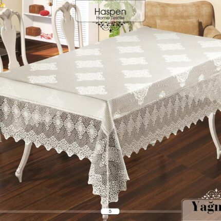 Велюрова скатертина Haspen Yagmur 160x220 см купити