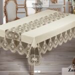 Велюрова скатертина Haspen Zana 160x220 см купити