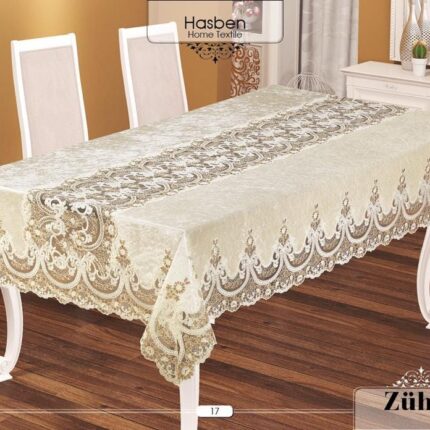 Велюрова скатертина Haspen Zuhre 160x350 см купити