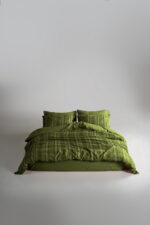 Постільна білизна Limasso Stonewashed 200 х 220 см Coastal Trio Capulet Olive виробник Туреччина. Відмінна якість - хороша ціна