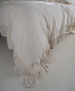 Постільна білизна Limasso Stonewashed Francesca 200 х 220 см Cream — изображение 6