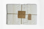 Постільна білизна Limasso Stonewashed Francesca 200 х 220 см Snow White - Зображення 7
