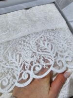 Велюрова скатертина Haspen Gonca 160x220 см - Зображення 4