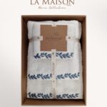 Подарунковий набір рушників La Maison Inca Mavi