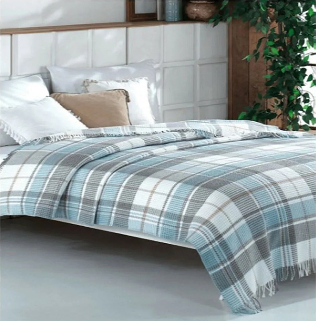 Плед Aksu Cozy Life Inka Mint 180×220 см Плед Aksu Cozy Life Inka Mint 180×220 см