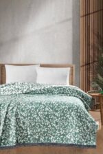 Бавовняний плед-покривало Vefa Ivy 200x220