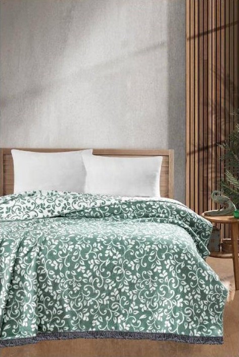 Бавовняний плед-покривало Vefa Ivy 200x220 Бавовняний плед-покривало Vefa Ivy 200x220