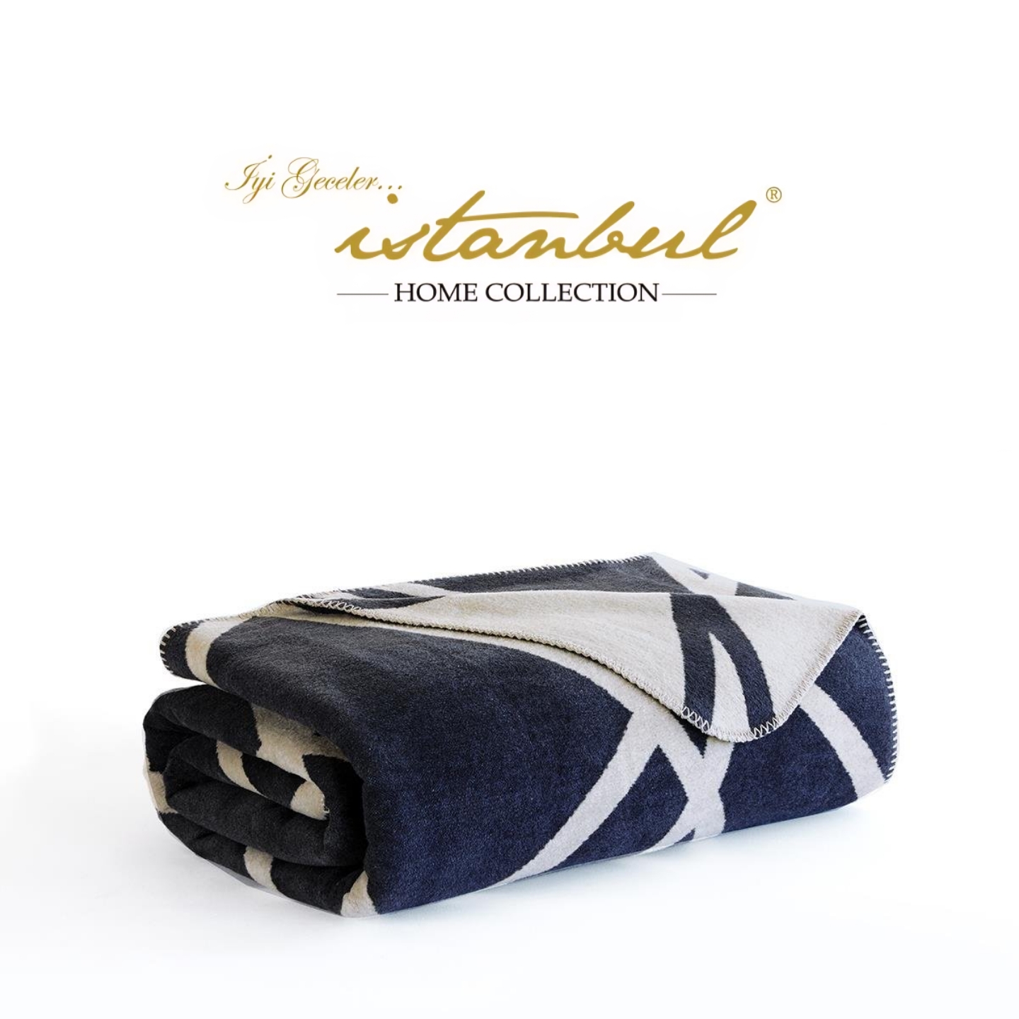 Купити плед Istanbul Modernist 200×220 см Lacivert Купити плед Istanbul Modernist 200×220 см Lacivert