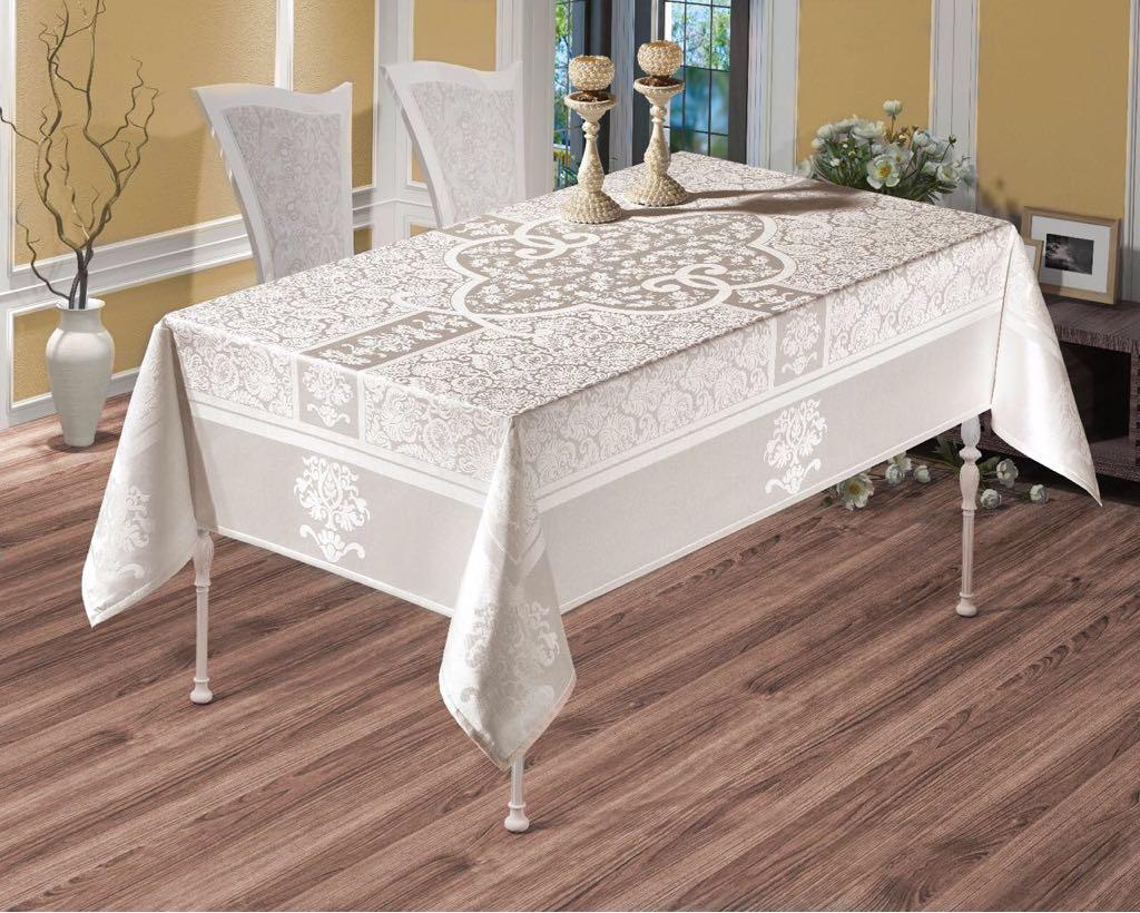 Жакардова скатертина Monalife 160x220 см Жакардова скатертина Monalife 160x220 см