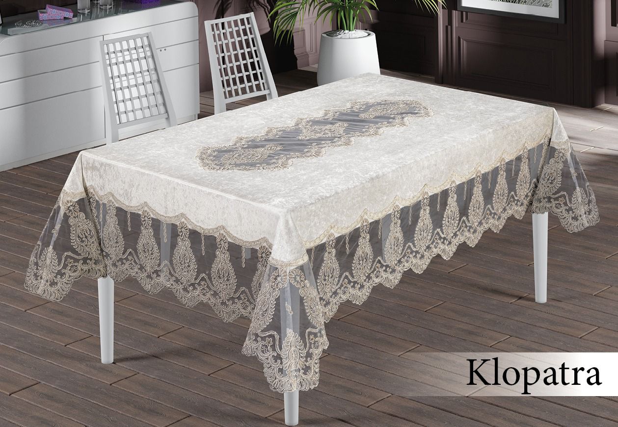 Лляна скатертина Maison Royale Klopatra 160x220 см Лляна скатертина Maison Royale Klopatra 160x220 см
