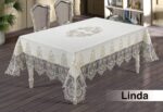 Лляна скатертина Maison Royale Linda 160x220 см