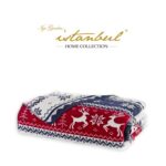 Плед Istanbul Snowy 200×220 см Kirmizi - Зображення 3